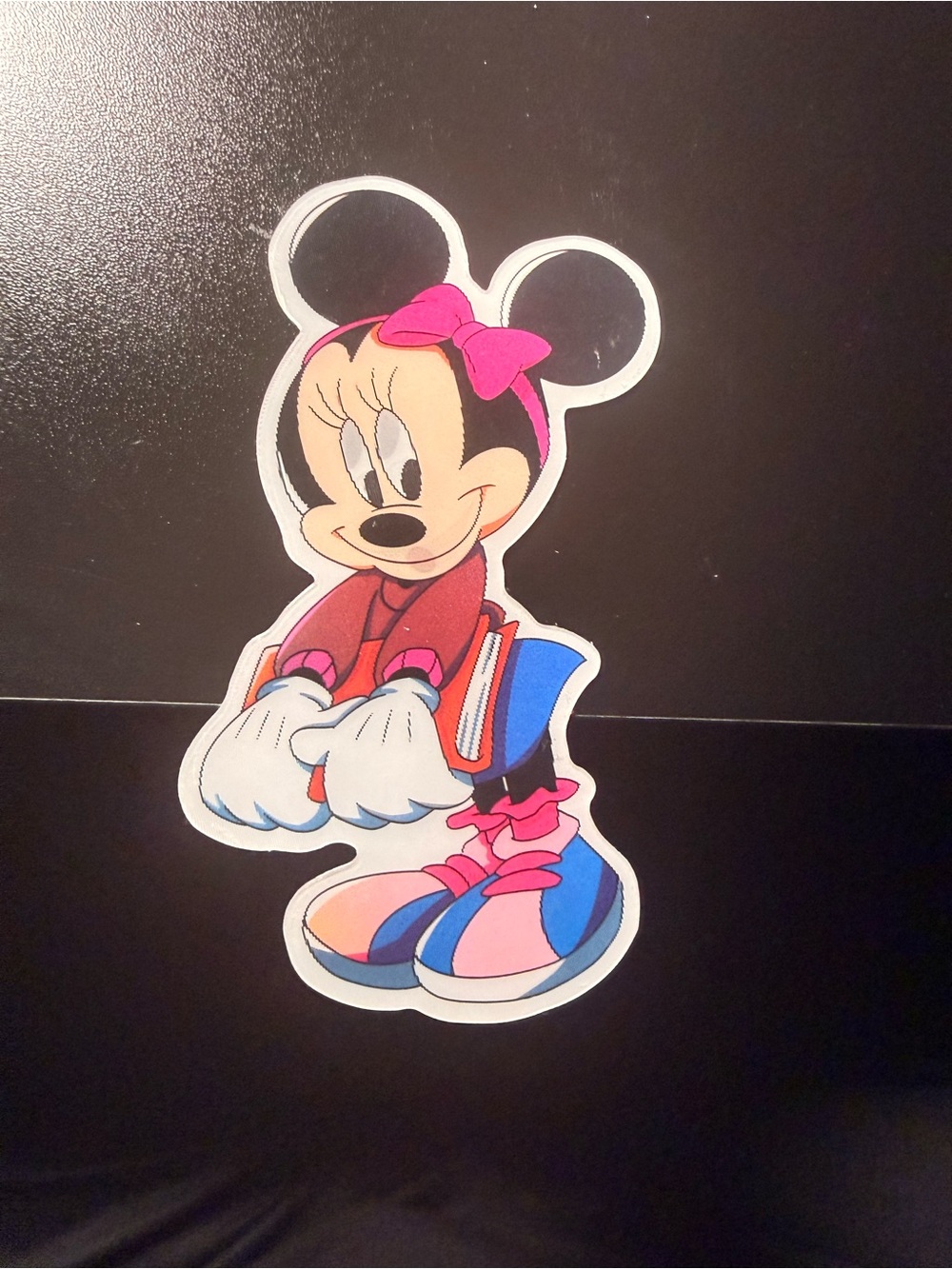 Pink Minnie Mouse Kids Sticker Decal